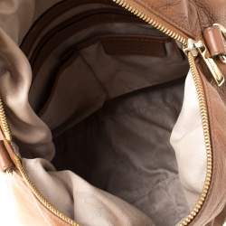 مملوكة مسبقًا MICHAEL Michael Kors Tan Leather Bedford Satchel