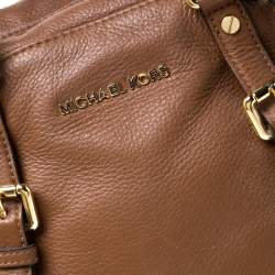 مملوكة مسبقًا MICHAEL Michael Kors Tan Leather Bedford Satchel