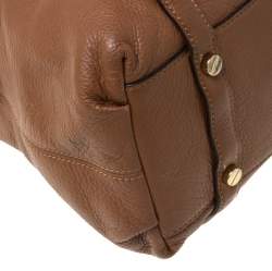 مملوكة مسبقًا MICHAEL Michael Kors Tan Leather Bedford Satchel