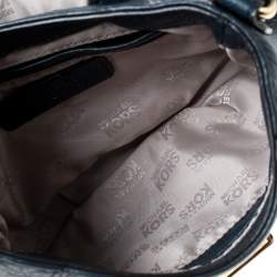 Pre Owned حقيبة كروس مايكل مايكل كروس برايدجيت جلد زرقاء