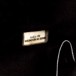 Pre Owned حقيبة يد مايكل كورس سلما متوسطة جلد سافيانو أزرق