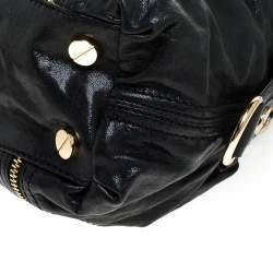 Pre Owned حقيبة مايكل مايكل كورس موكسلي جلد أسود