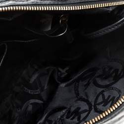 Pre Owned حقيبة مايكل مايكل كورس موكسلي جلد أسود