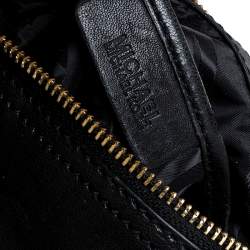 Pre Owned حقيبة مايكل مايكل كورس موكسلي جلد أسود