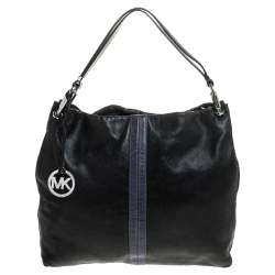 MICHAEL Michael Kors Black/Blue Hobo 