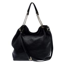 MICHAEL Michael Kors Black Leather Jet Set Chain Hobo MICHAEL Michael Kors  | TLC