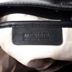 Pre Owned حقيبة مايكل مايكل كورس هاميليتو جلد سوداء