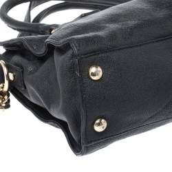 Pre Owned حقيبة مايكل مايكل كورس هاميلتون جلد أسود