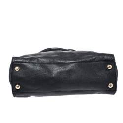 Pre Owned حقيبة مايكل مايكل كورس هاميلتون جلد أسود