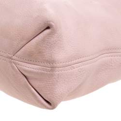 Pre Owned MICHAEL Michael Kors Pink Leather Tassel Hobo