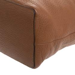 مملوكة مسبقًا MICHAEL Michael Kors Brown Leather Bedford Tote