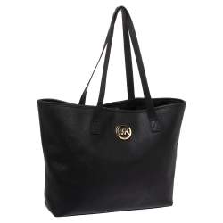 Pre Owned حقيبة مايكل مايكل كورس ترافيل جيت سيت جلد أسود