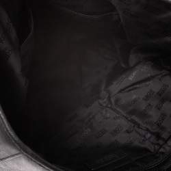 Pre Owned حقيبة مايكل مايكل كورس ترافيل جيت سيت جلد أسود