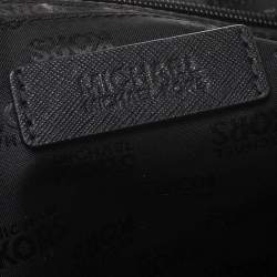 Pre Owned حقيبة مايكل مايكل كورس ترافيل جيت سيت جلد أسود