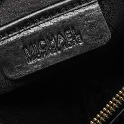Pre Owned MICHAEL Michael Kors Black Leather Susannah Tote