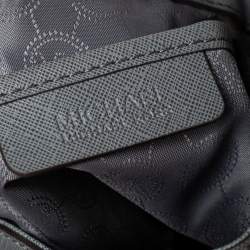 Pre Owned MICHAEL Michael Kors Grey Leather Large Hamilton North South Tote