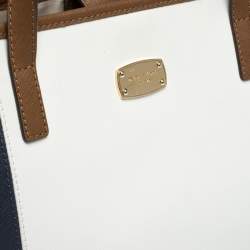 Pre Owned حقيبة يد مايكل مايكل كورس "ترافيل" كتل لونية جلد متعدد الألوان