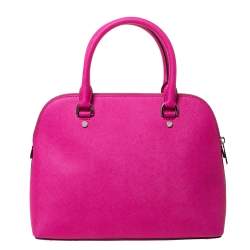 Pre Owned حقيبة مايكل مايكل كورس "سيندي دوم" جلد فوشيا