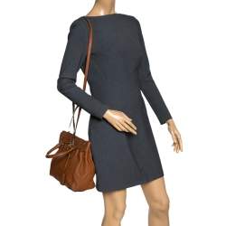 Pre Owned MICHAEL Michael Kors Tan Leather Hamilton Tote