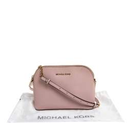 Pre Owned حقيبة كروس مايكل مايكل كورس "سيندي دوم" جلد وردي فاتح