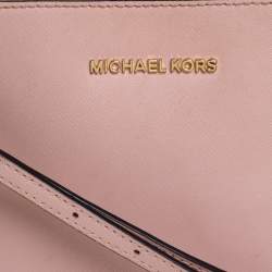 Pre Owned حقيبة كروس مايكل مايكل كورس "سيندي دوم" جلد وردي فاتح