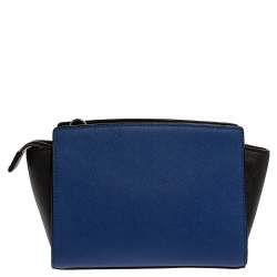 Pre Owned حقيبة كروس مايكل مايكل كورس "سيلما" صغيرة جلد أزرق