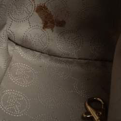 Pre Owned MICHAEL Michael Kors Brown Leather Medium Selma Crossbody Bag 