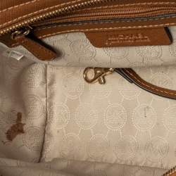 Pre Owned MICHAEL Michael Kors Brown Leather Medium Selma Crossbody Bag 