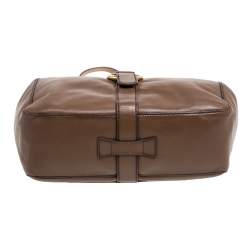 مملوكة مسبقًا MICHAEL Michael Kors Brown Leather Quincy Shoulder Bag