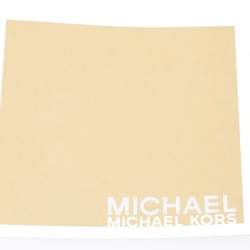 Pre Owned MICHAEL Michael Kors Mustard Leather Jet Set Travel Tote