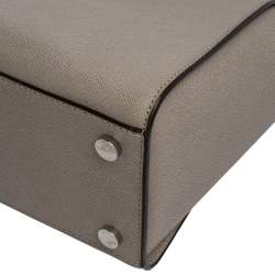 Pre Owned حقيبة مايكل مايكل كورس سيلما جلد رصاصي كبيرة