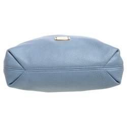 Pre Owned MICHAEL Michael Kors Blue Grained Leather Hobo