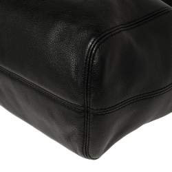 مملوكة مسبقًا MICHAEL Michael Kors Black Leather Chain Shoulder Bag