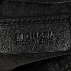 مملوكة مسبقًا MICHAEL Michael Kors Black Leather Chain Shoulder Bag