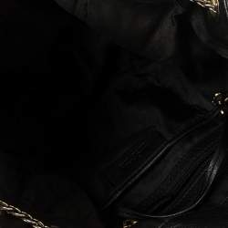 مملوكة مسبقًا MICHAEL Michael Kors Black Leather Chain Shoulder Bag