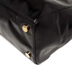 مملوكة مسبقًا حقيبة مايكل مايكل كورس سوتون جلد أسود