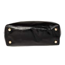 مملوكة مسبقًا حقيبة مايكل مايكل كورس سوتون جلد أسود