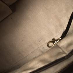 Pre Owned حقيبة ساتشل مايكل مايكل كورس سيلما كبيرة جلد بنية داكنة 