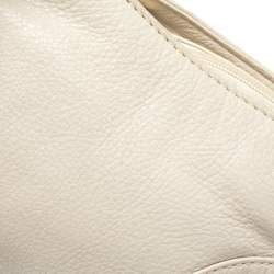 MICHAEL Michael Kors Off White Leather Crossbody Bag