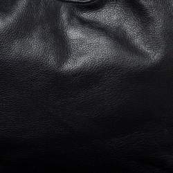 Pre Owned MICHAEL Michael Kors Black Leather Fulton Hobo