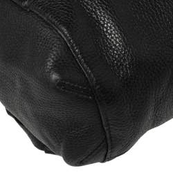 MICHAEL Michael Kors Black Soft Leather Drawstring Backpack