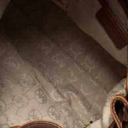 مملوكة مسبقًا MICHAEL Michael Kors Brown Leather Hamilton Tote