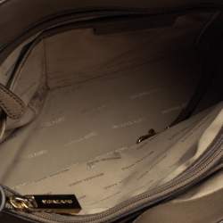 Pre Owned حقيبة ساتشل مايكل مايكل كورس أيما كبيرة جلد بيج داكنة 