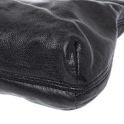 مملوكة مسبقًا MICHAEL Michael Kors Black Leather Berkley Clutch