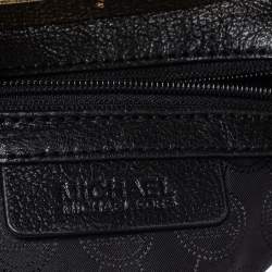 مملوكة مسبقًا MICHAEL Michael Kors Black Leather Berkley Clutch