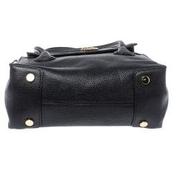 Pre Owned حقيبة يد مايكل مايكل كورس ميرسر أول أين وان كبيرة جلد سوداء 