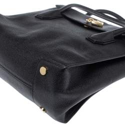 Pre Owned حقيبة يد مايكل مايكل كورس ميرسر أول أين وان كبيرة جلد سوداء 