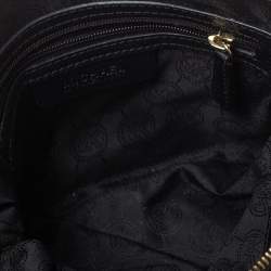 Pre Owned حقيبة كروس مايكل مايكل كورس سيندي دوم متوسطة جلد أسود