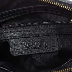 Pre Owned حقيبة كروس مايكل مايكل كورس سيندي دوم متوسطة جلد أسود