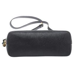 Pre Owned حقيبة كروس مايكل مايكل كورس سيندي دوم متوسطة جلد أسود